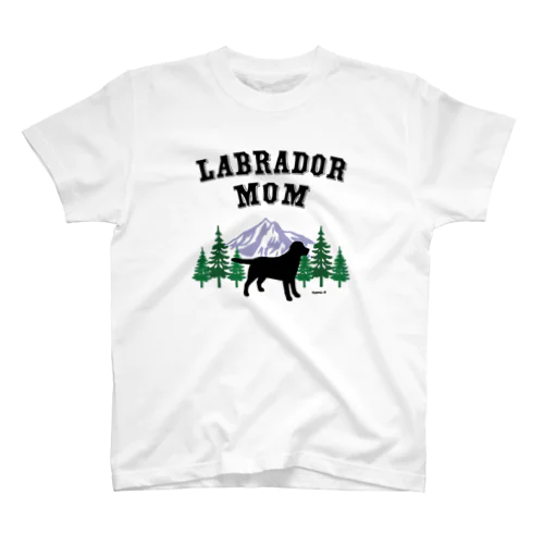 Labrador Mom ブラックラブラドール 티셔츠