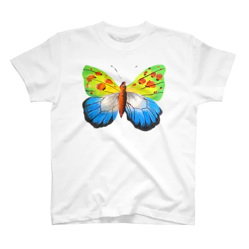 カラフルな蝶 スタンダードTシャツ