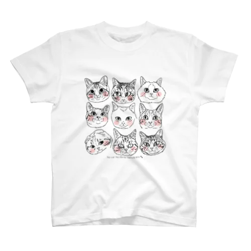 猫猫猫2 スタンダードTシャツ