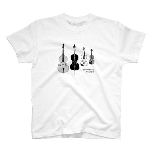Quartetto 弦楽器 Regular Fit T-Shirt