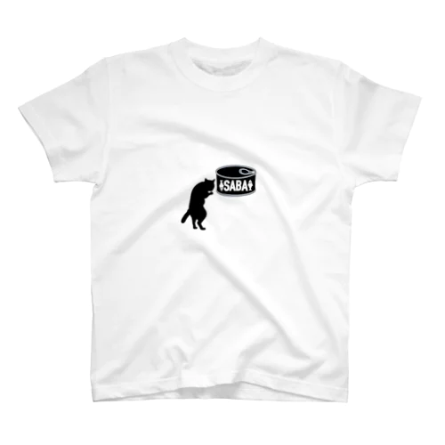 鯖缶泥棒猫 Regular Fit T-Shirt