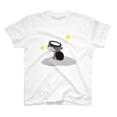 〜妖怪シリーズ〜河童（モノクロ） Regular Fit T-Shirt