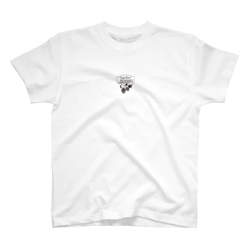Craft Beer Scissors ロゴ黒 Regular Fit T-Shirt