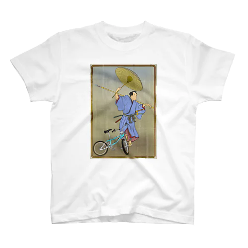 "bmx samurai" #1 Regular Fit T-Shirt