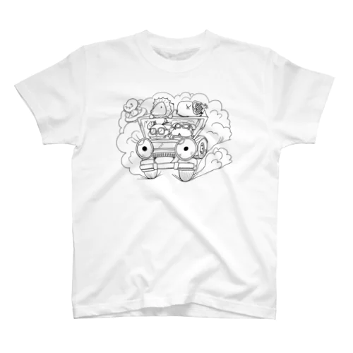 ドライブしちゃうよ。（UFO付き） スタンダードTシャツ