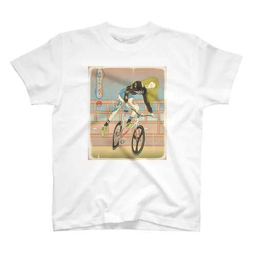 "双輪車娘之圖會" 3-#1 Regular Fit T-Shirt