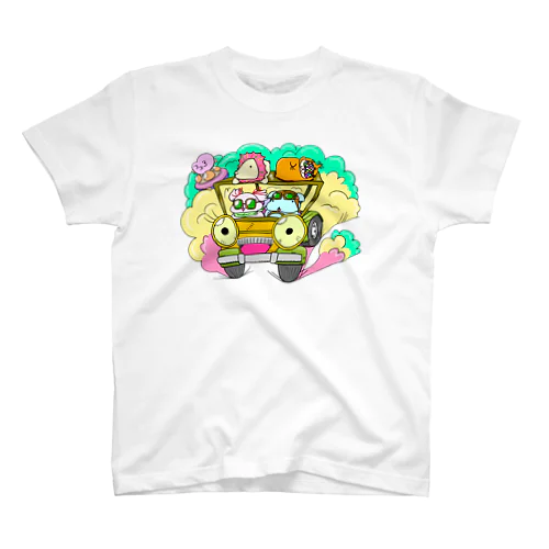 ドライブしちゃうよ。【カラー版】 スタンダードTシャツ