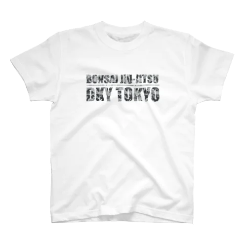 Bonsai柔術DKYTシャツ（グレーカモ/三角ロゴ） Regular Fit T-Shirt