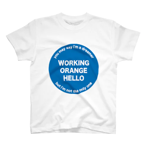 ワーキングオレンジハローTシャツ スタンダードTシャツ