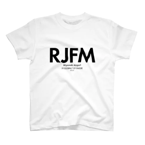 RJFM 宮崎空港 Regular Fit T-Shirt