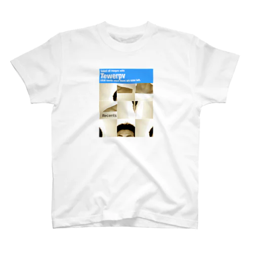 reCAPTCHA　s/s tee Regular Fit T-Shirt