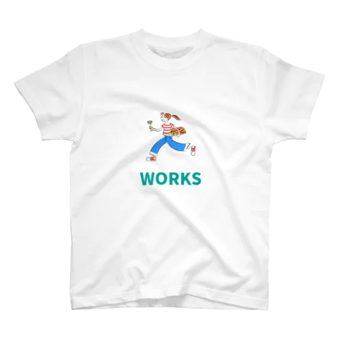 worksTシャツ スタンダードTシャツ