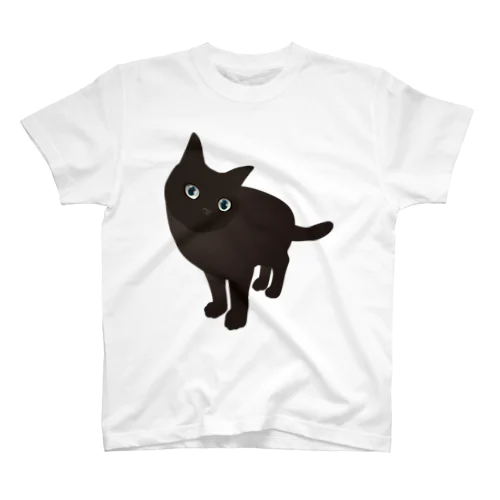 おすまし黒猫 スタンダードTシャツ