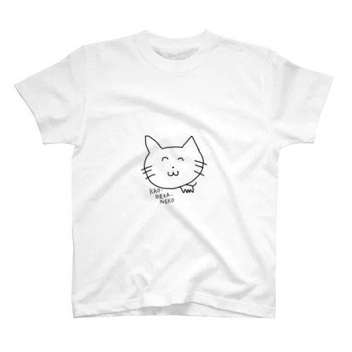 顔デカ猫 スタンダードTシャツ