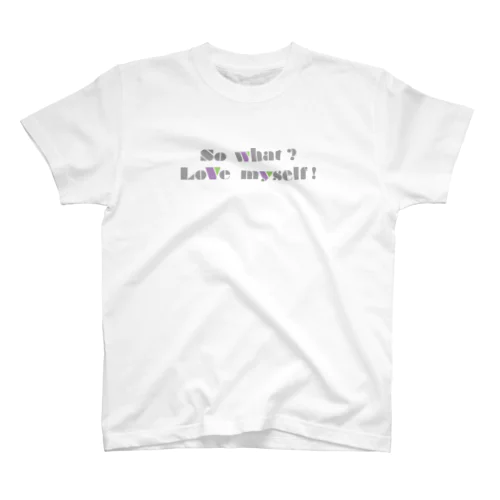 so what? スタンダードTシャツ