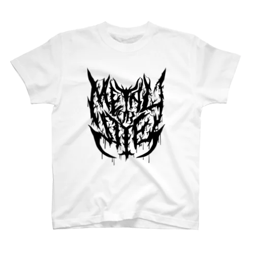 メタルロゴ的T(METAL OR DIE) スタンダードTシャツ