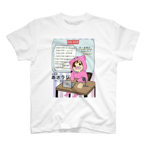 ぶたの朝ラジ4thしーずん Regular Fit T-Shirt