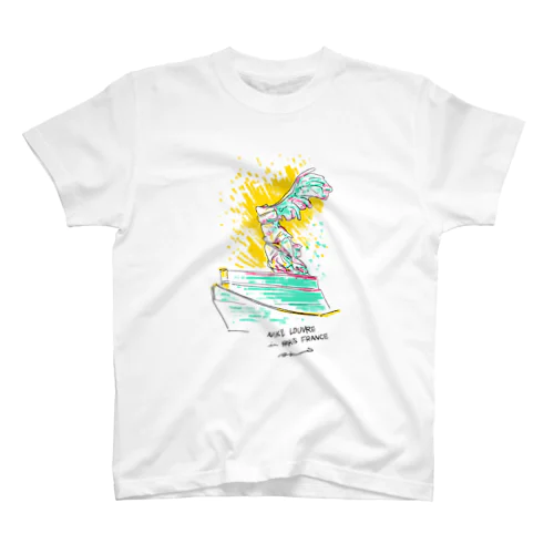 ルーブルのサモトラケのニケ Regular Fit T-Shirt