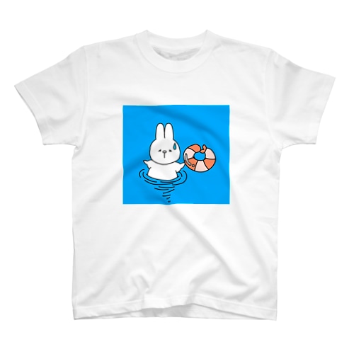 えび浮き輪だけでも助けて！ Regular Fit T-Shirt