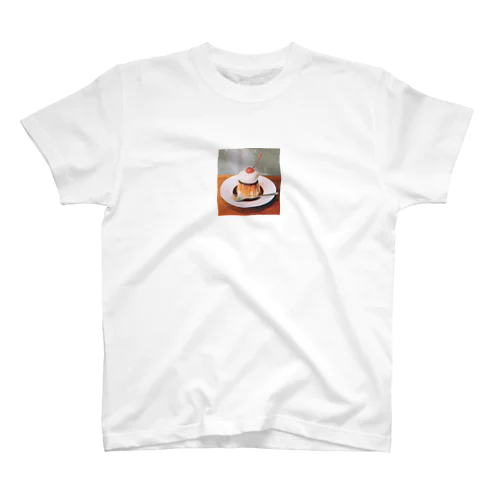 さくらんぼ乗せプリン Regular Fit T-Shirt