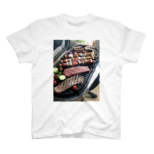 年中BBQ Regular Fit T-Shirt