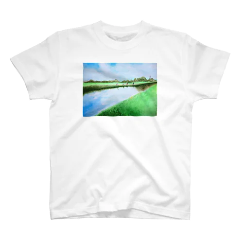 川辺 Regular Fit T-Shirt