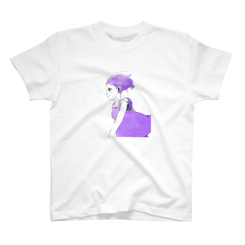 ツーブロック女子 スタンダードTシャツ