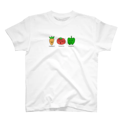CARROT・TOMATO・PIMENT Regular Fit T-Shirt