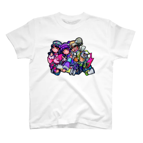 ぷちゅうナ〜ス三人衆 Regular Fit T-Shirt