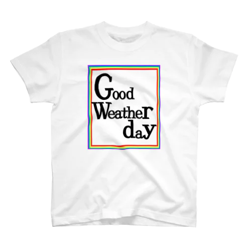 goodweatherday_ロゴT Regular Fit T-Shirt