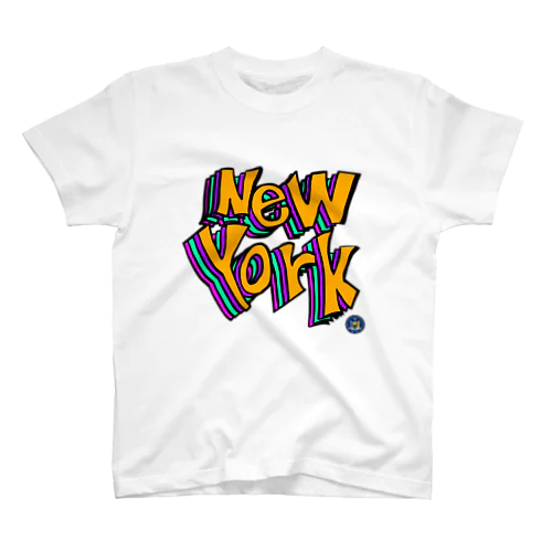 ニューヨーク　ロゴ スタンダードTシャツ