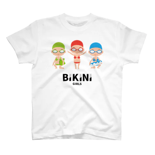 BIKINI GIRLS／ビキニガールズ Regular Fit T-Shirt