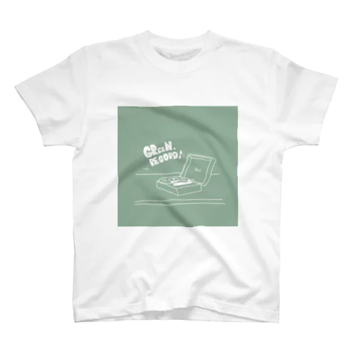グリーンレコード Regular Fit T-Shirt