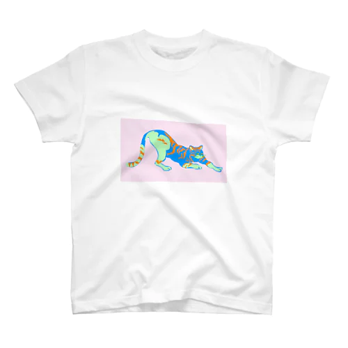 猫のイラスト Regular Fit T-Shirt