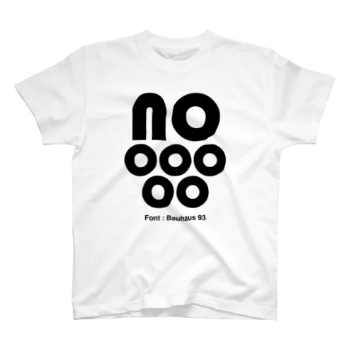 NOooooo 丁シャツ　 スタンダードTシャツ