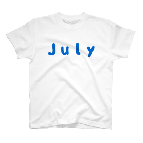 ●Ｊｕｌｙ●７月● Regular Fit T-Shirt