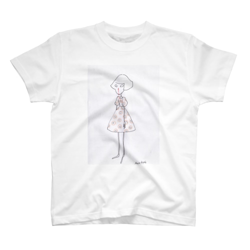 watashi alien smile dress  Regular Fit T-Shirt