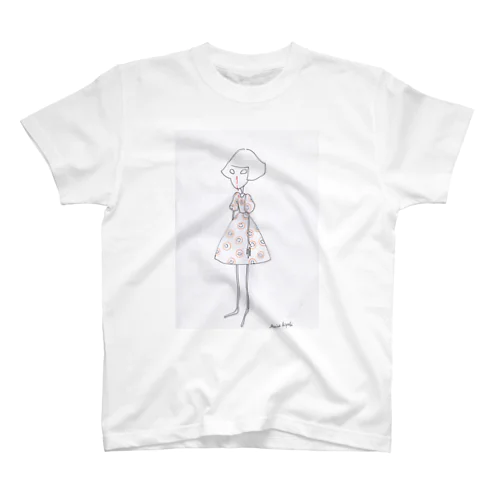 watashi alien smile dress  Regular Fit T-Shirt