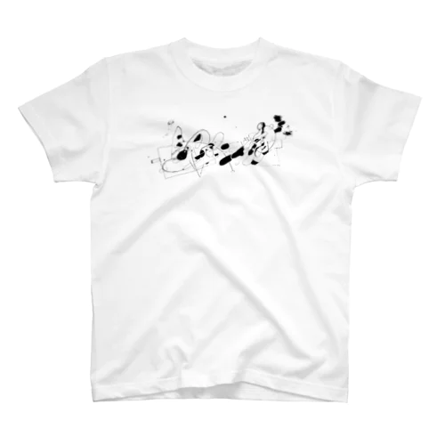 遊覧船（かもしれない）_BK Regular Fit T-Shirt