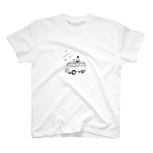 犬と少女 Regular Fit T-Shirt