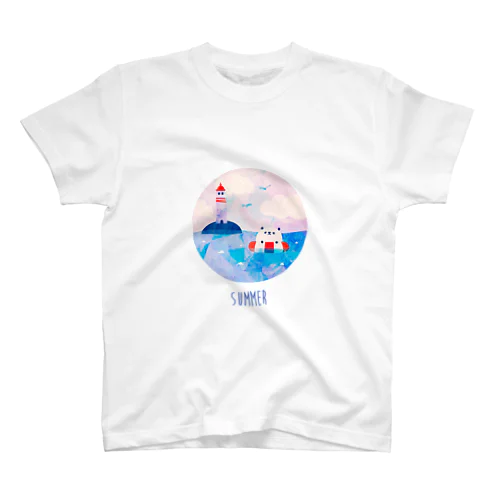 夏のパンダ スタンダードTシャツ