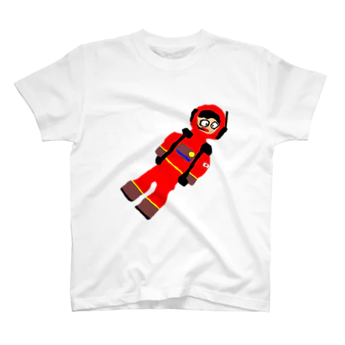 hiisun red／ひーさんレッド Regular Fit T-Shirt