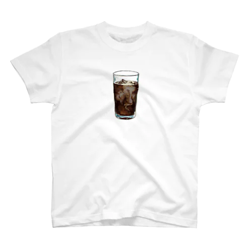 iced coffee(下地なし) スタンダードTシャツ