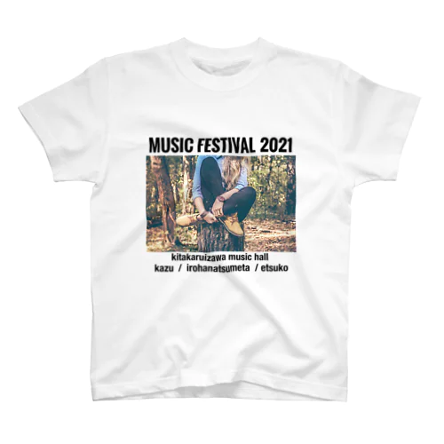 「music festival」k_irohana スタンダードTシャツ