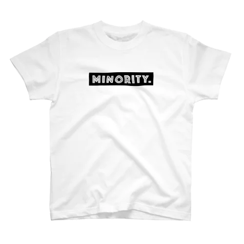 MINORITY.　- black ver. 02 - スタンダードTシャツ