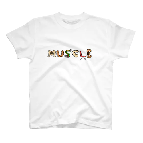 MUSCLE マッスル(筋肉) Regular Fit T-Shirt