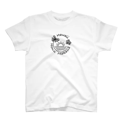 hawaii honu makana スタンダードTシャツ