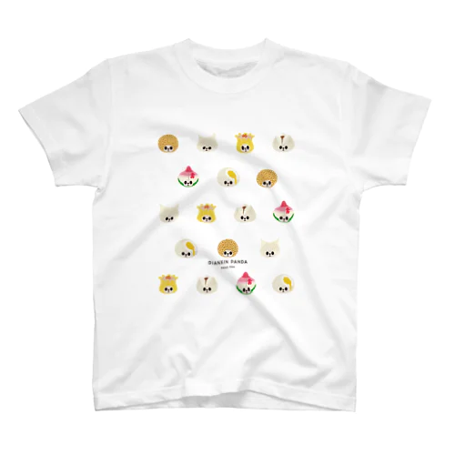 カブリモノ点心パンダ スタンダードTシャツ