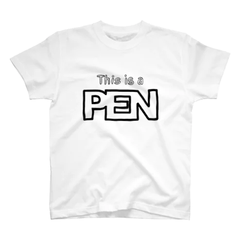 This is a PEN Tシャツ Regular Fit T-Shirt