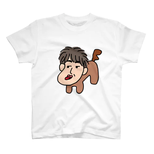 人面犬「たか爺」 Regular Fit T-Shirt